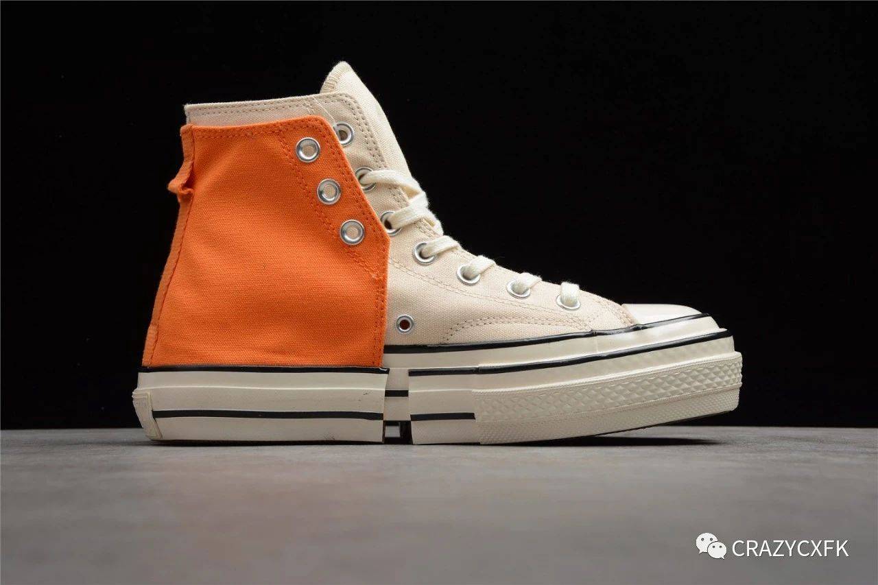 in|匡威 Converse 联名王逢陈 Feng Chen Wang 2in1 Chuck 70 解构帆布鞋