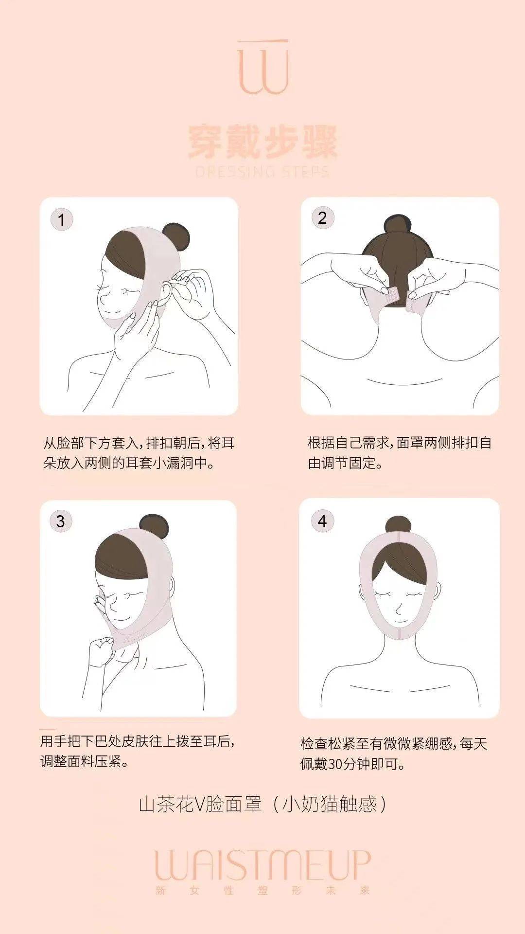 对比|围密WAISTMEUP新品:山茶花V脸面罩