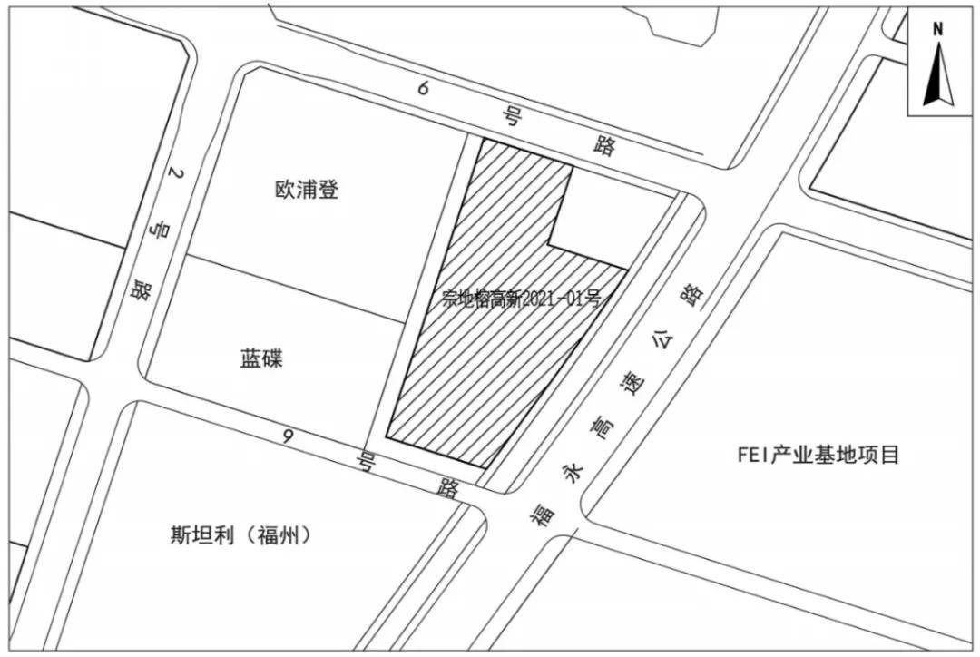 根据此次出让公告显示,榕高新2021-01号地块位于南屿镇尧沙村,桐南村