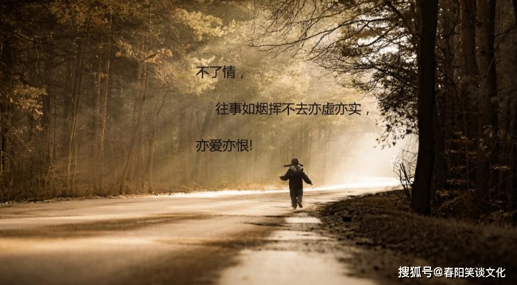 抖音很火的刺痛人心的话感情不够洒脱所以你才那么不快乐