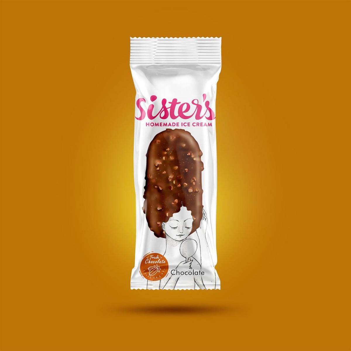 深圳冰淇淋包装设计如何新颖给人清凉感