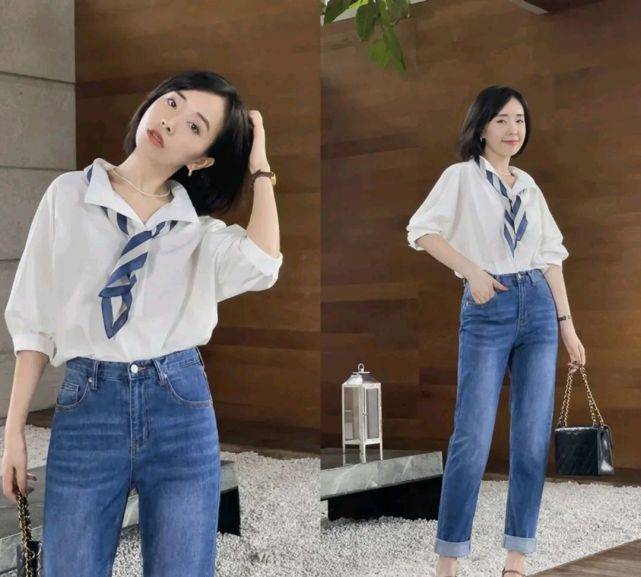 服装|40岁的女人穿什么才合适？可以选择简约的连衣裙，温柔又有气质