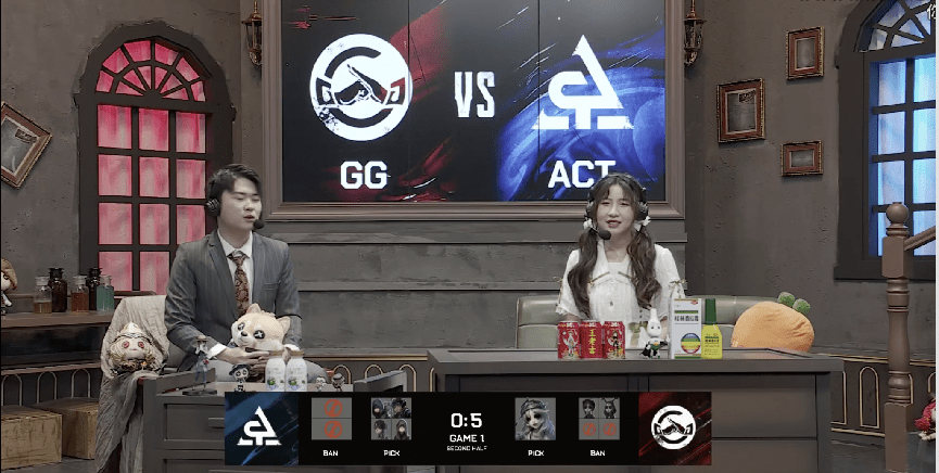 前锋|第五人格2021IVL夏季赛常规赛GG vs ACT 第一局