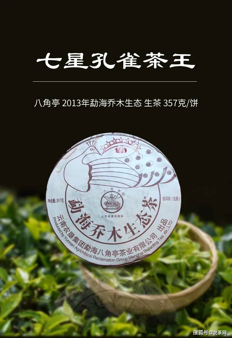 口感|八角亭2013七星孔雀茶王，饱满浓酽，润滑亲吻口腔，老茶友超爱