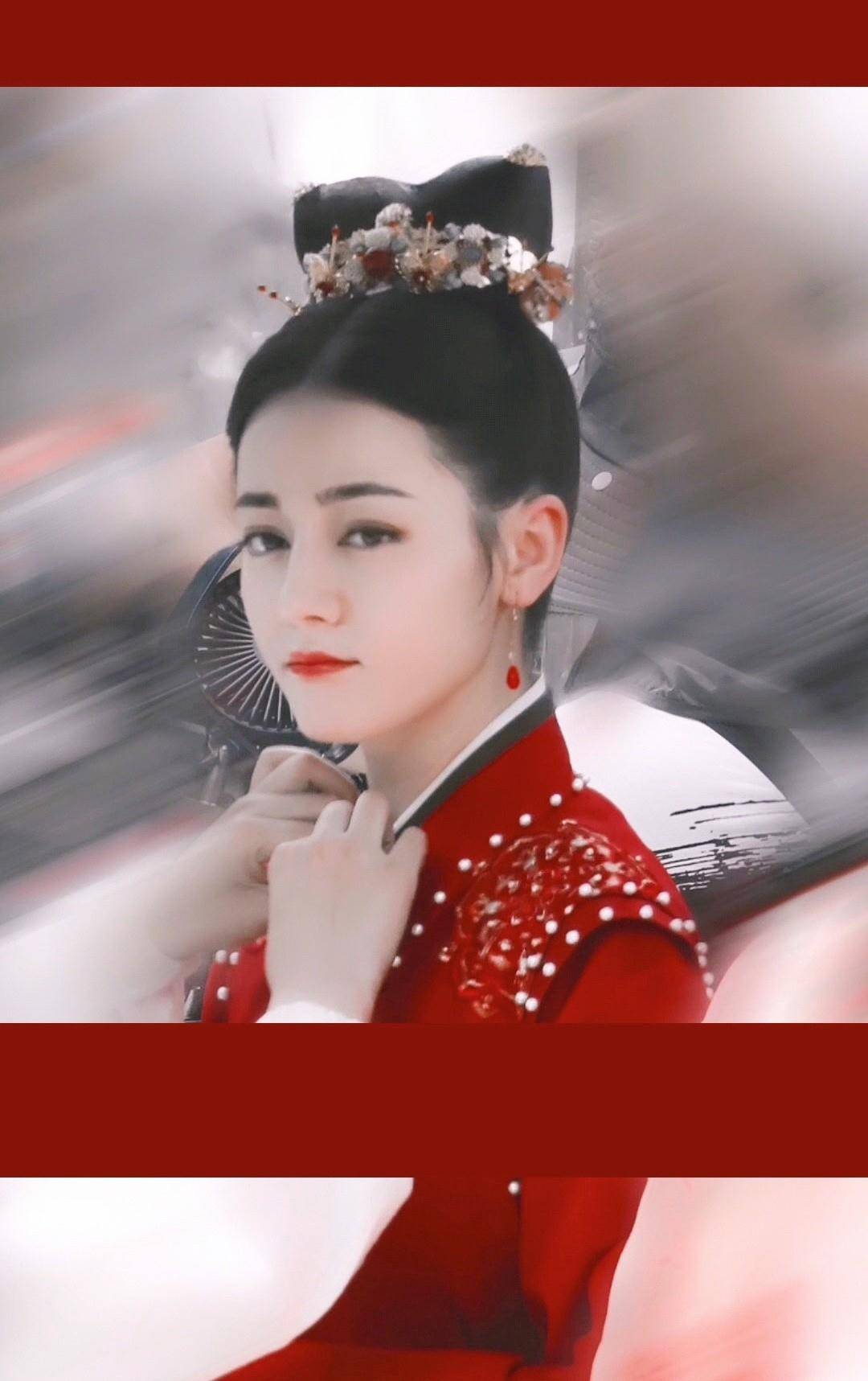 设计|浓颜控的春天来了，迪丽热巴龚俊合作新戏，她一身红裙古风感满满