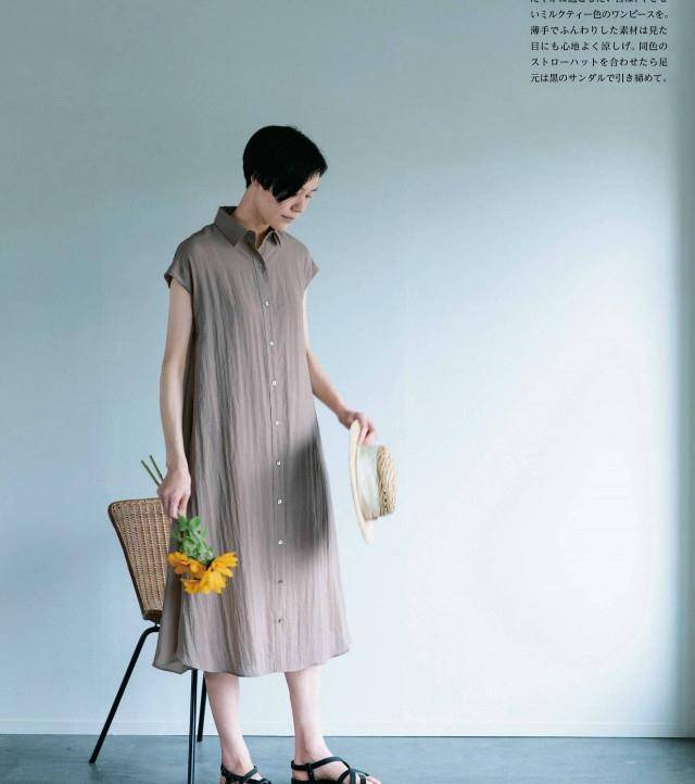 整体|40+女人的福音来了！日系基础款穿搭：素雅干净，高级得恰到好处