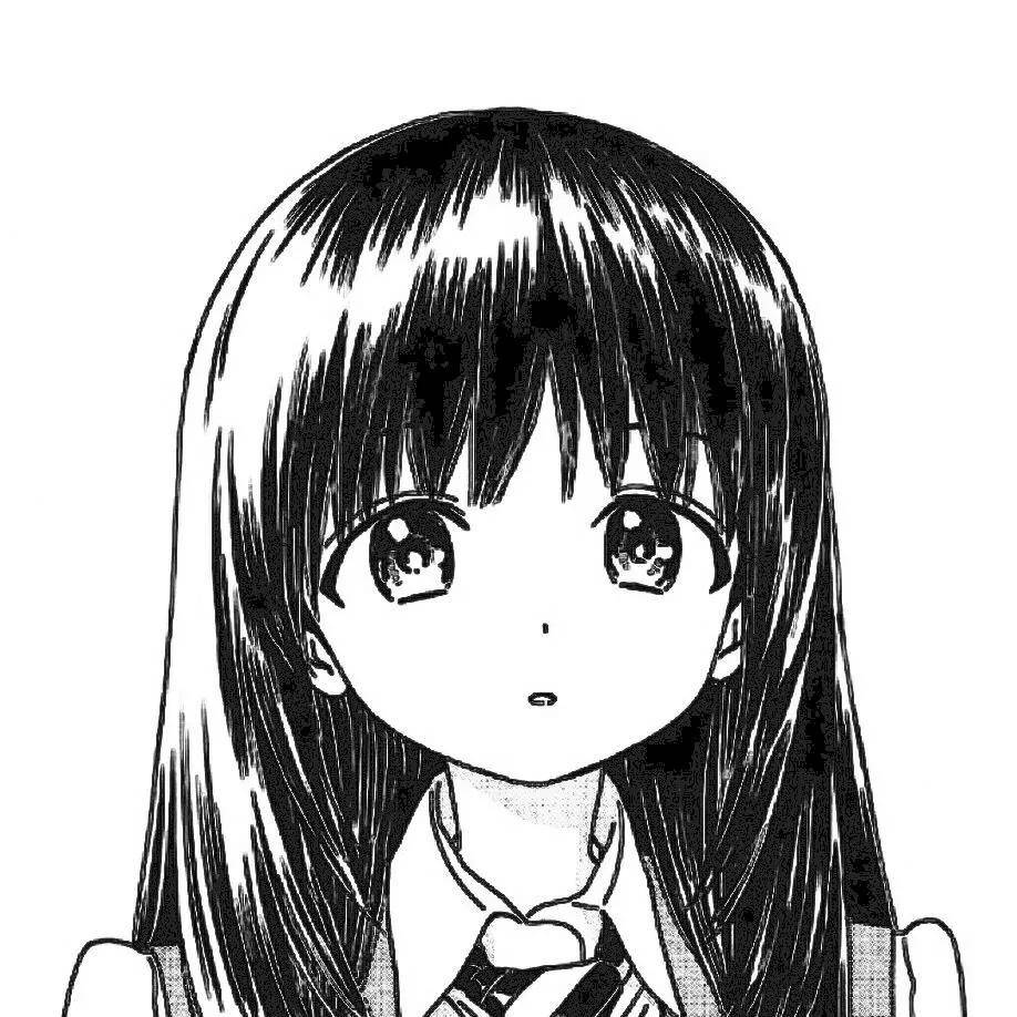 动漫头像|黑白线稿头像