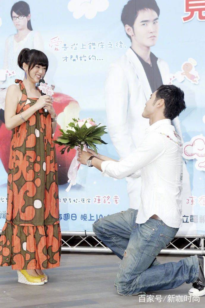 女王|陈乔恩10年前旧照曝光！一袭长裙气质优雅，与阮经天亲密互动！