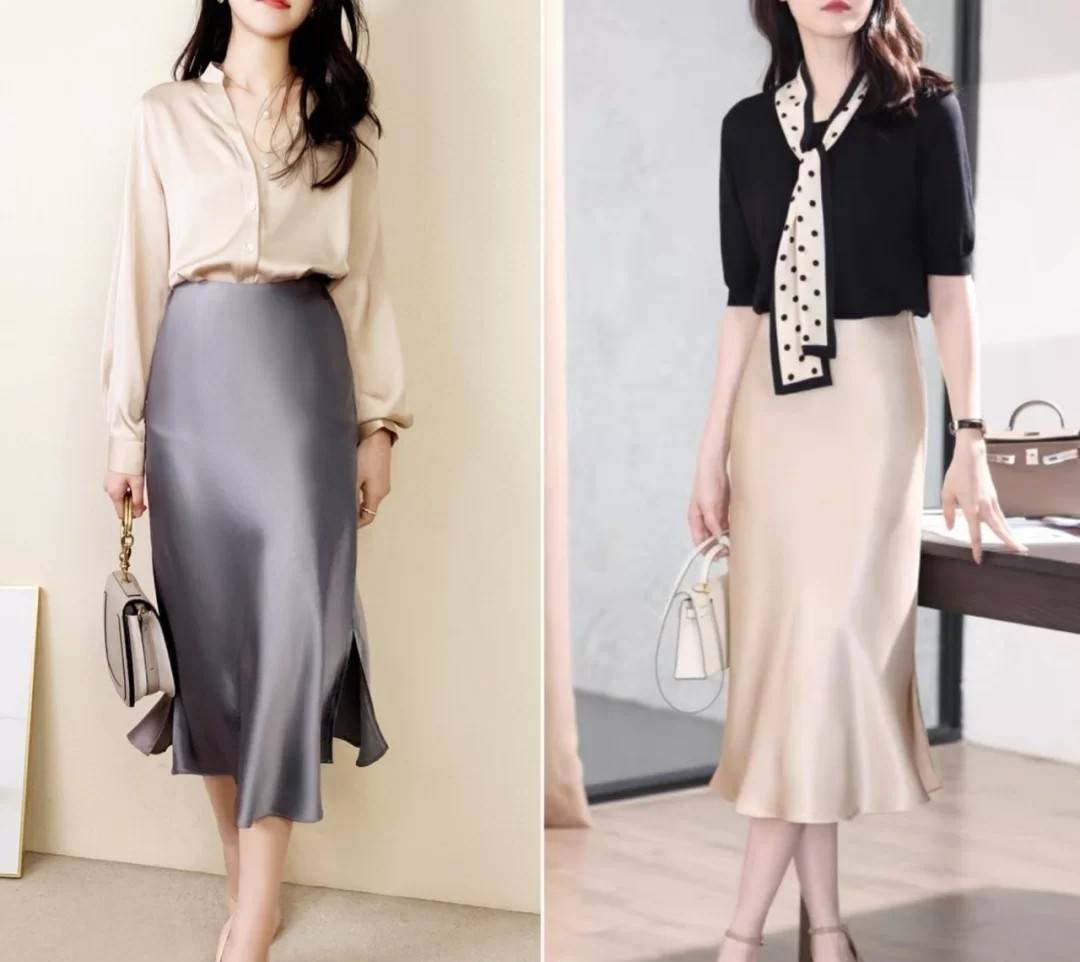 显得|半身裙怎么穿才好看？2021年流行这样穿，时尚又百变