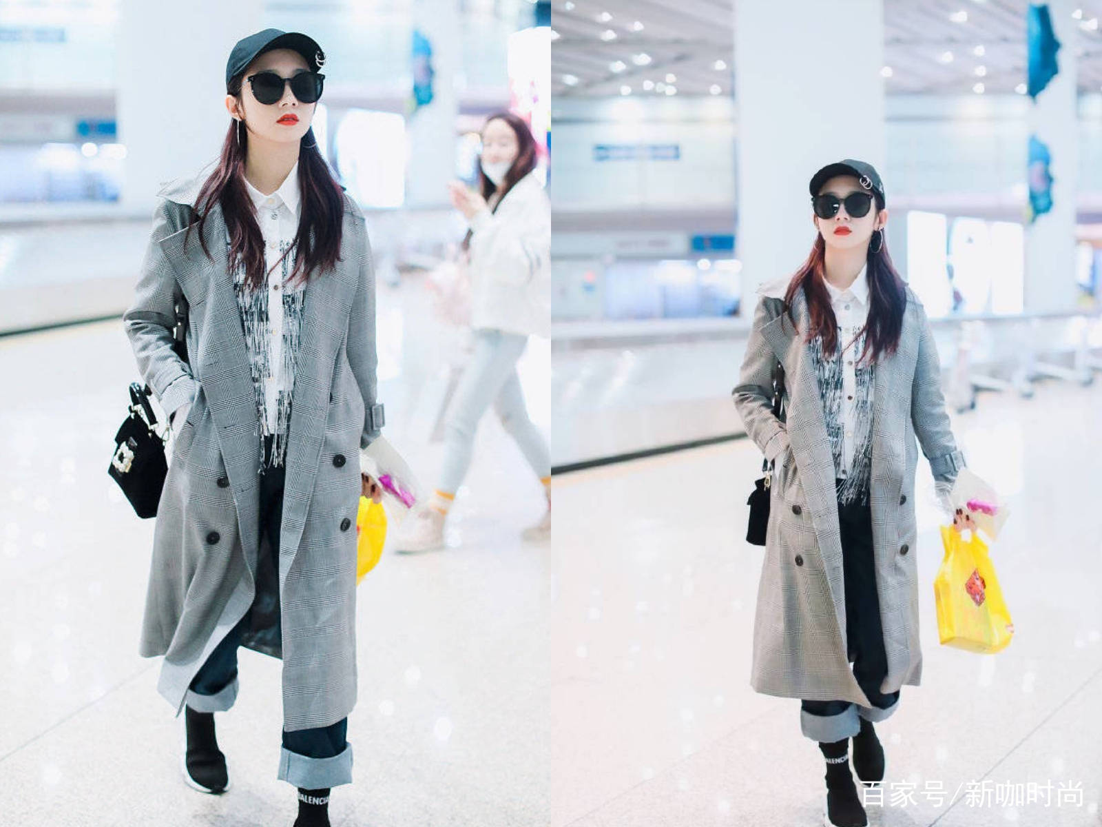 风衣|梨形身材的女生穿风衣，避免孟美岐这样的款式，显胖又邋遢