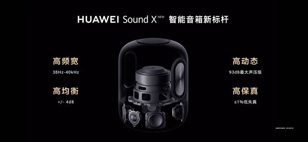 聯合帝瓦雷 新一代HUAWEI Sound X搭載三分頻：重新定義智能音箱標準 科技 第2張