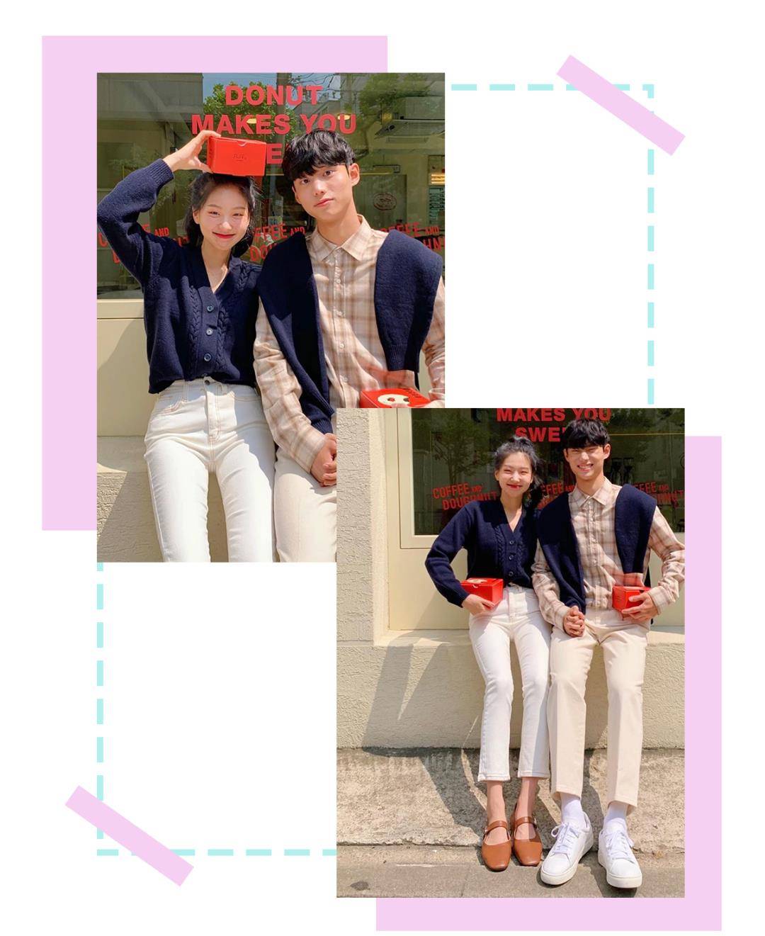 颜色|情侣装千万别这么穿!甜甜甜疯了,看完就想谈恋爱!