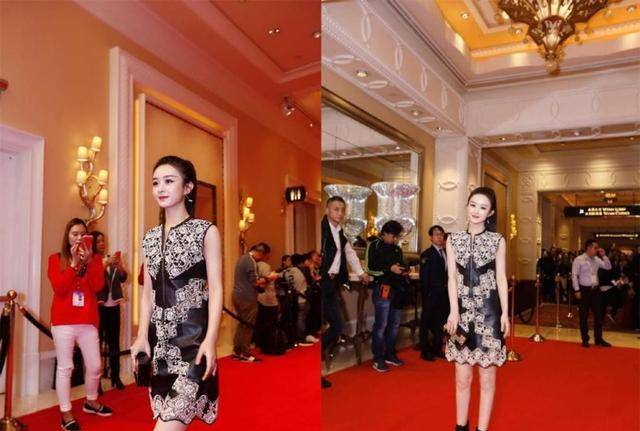 女王|赵丽颖太美了,穿改良旗袍裙高贵典雅,有种”波斯女王“的味道