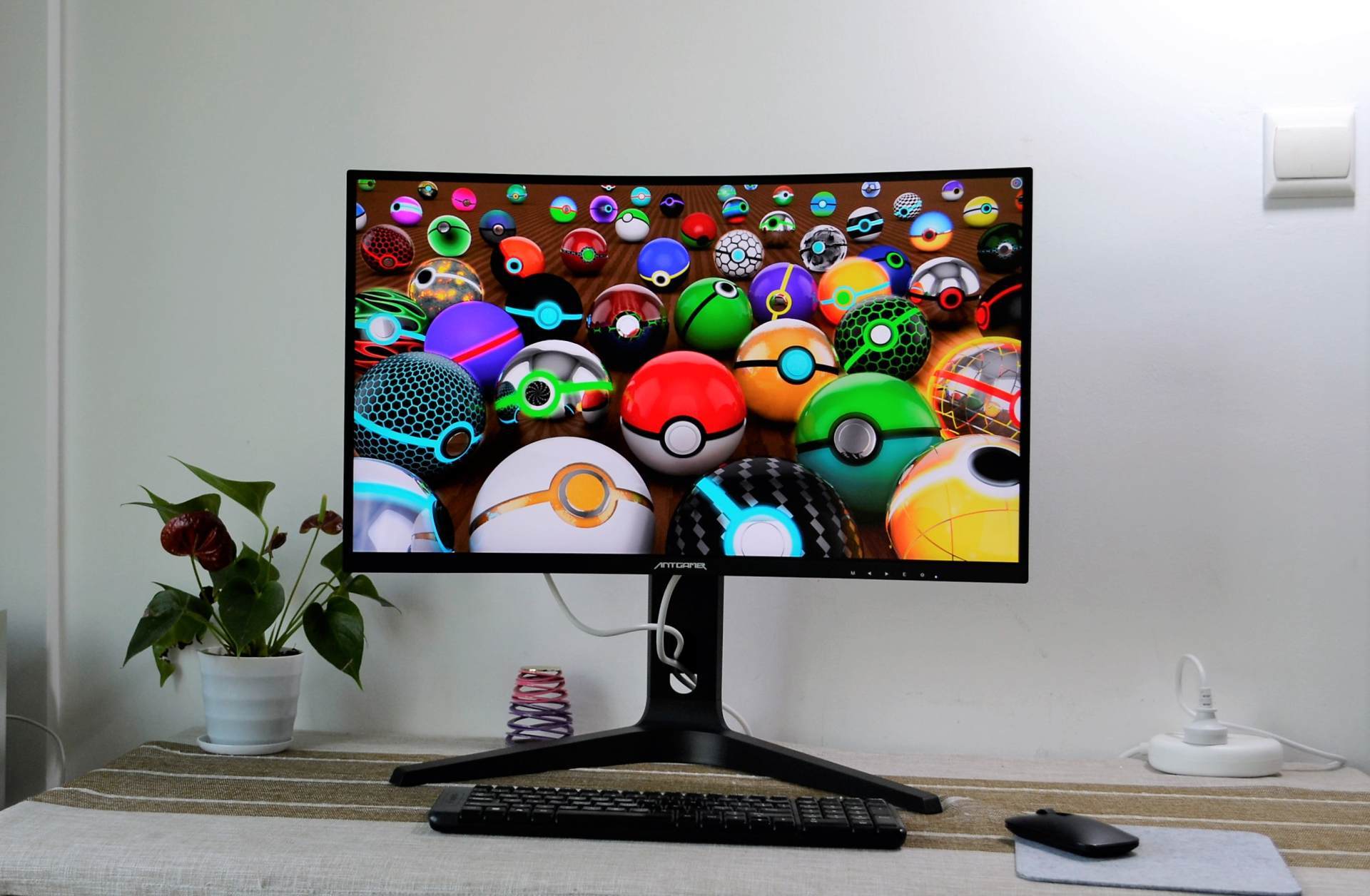 蚂蚁电竞ant27tqc打造高颜桌面,开启电竞新风尚_显示器