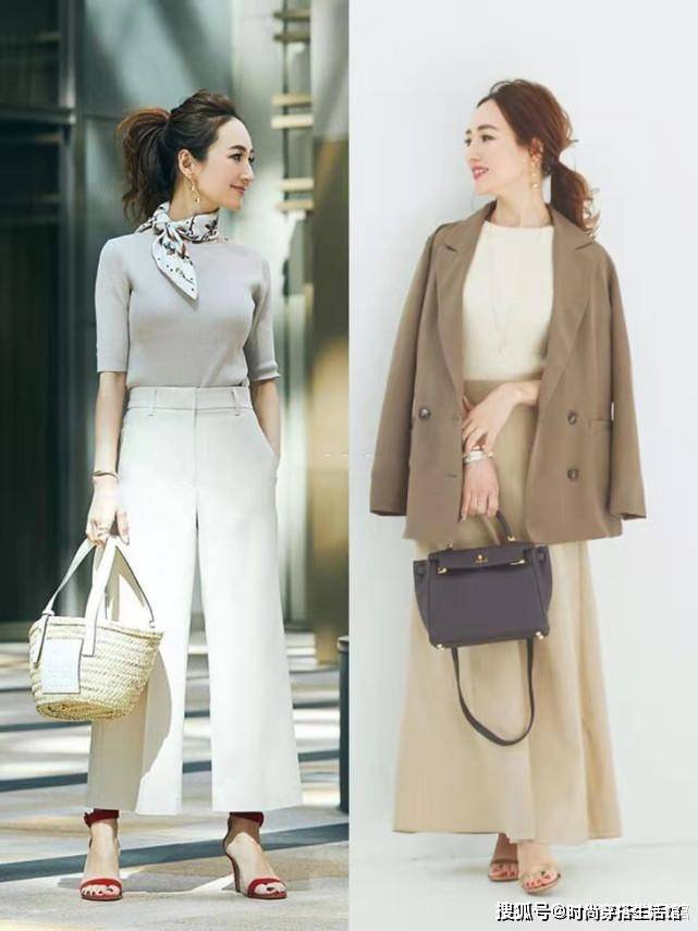 身材|只要“2条裤子和裙子”,就能搭出不同风格,她是如何做到的?