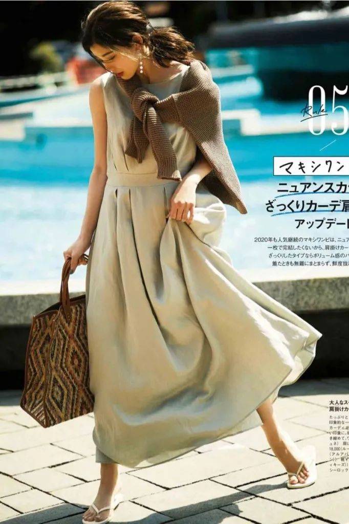 廓形|连衣裙,大一点更时髦!