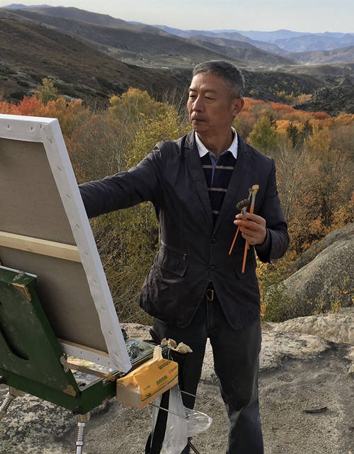 张克职业画家,新疆石河子大学艺术系毕业,中国美术家协会会员,广东省