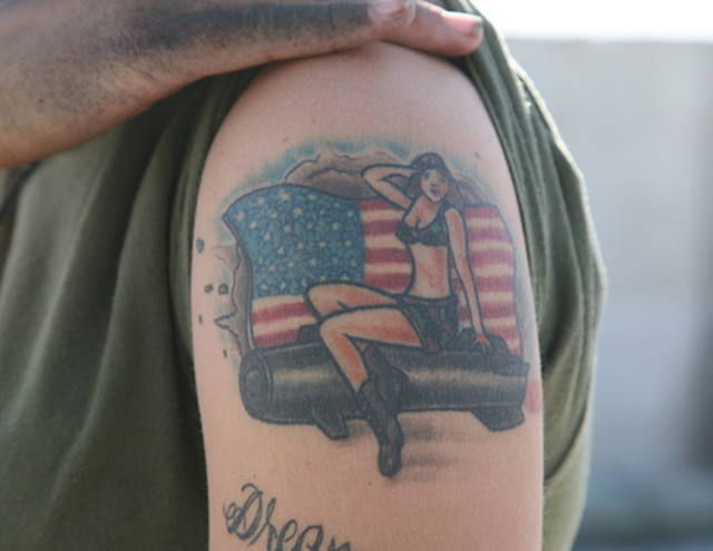 美国大兵流行纹身为啥纹汉字却成主流小小的汉字不可小觑