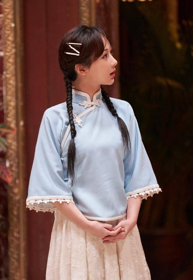 女明星|扎麻花辫不土的女明星,只服这10位,时髦不说还少女感十足