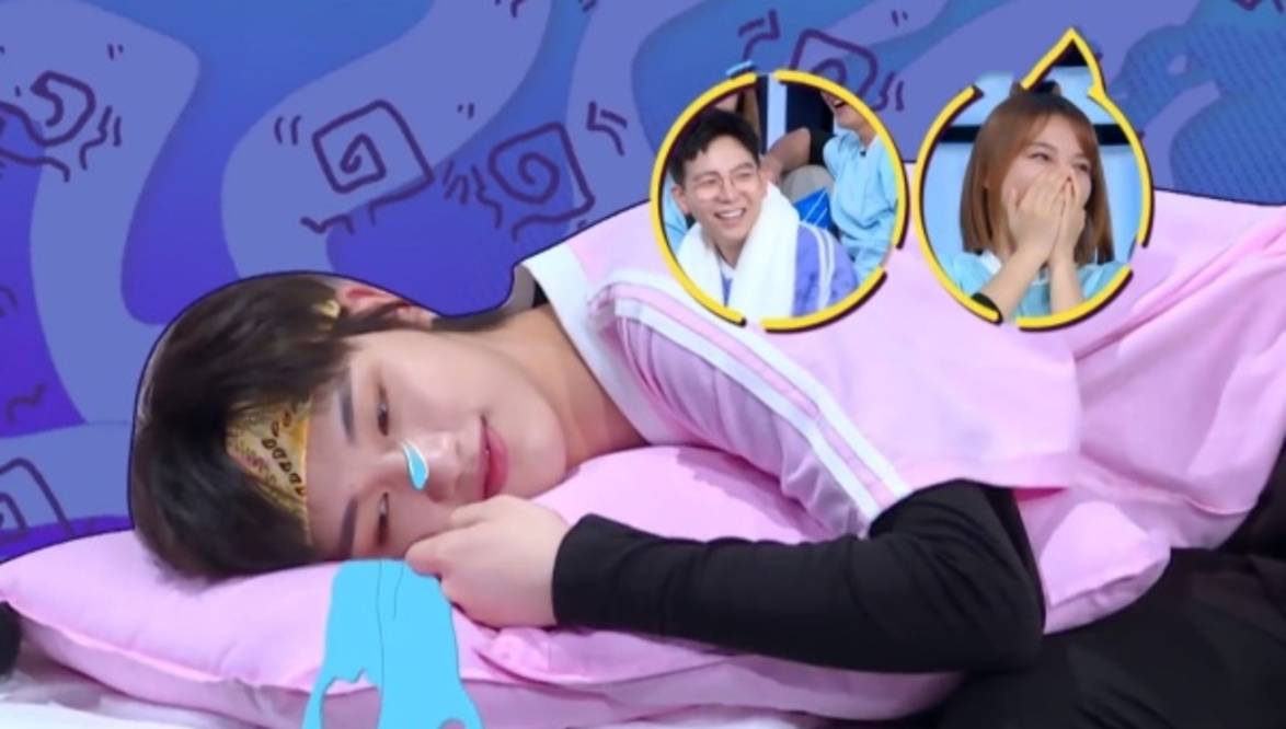 招过|丁程鑫被张雨绮用水球砸到，遇水脱妆被抓拍，男爱豆真颜值藏不住