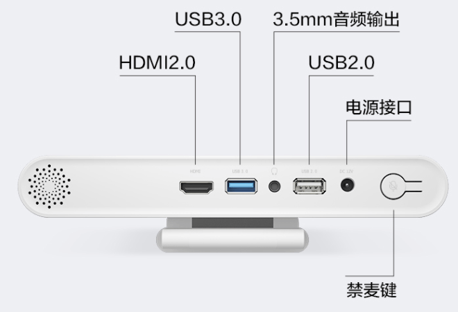 0接口,一個spdif光纖接口,一個3.5mm音頻輸出口,一