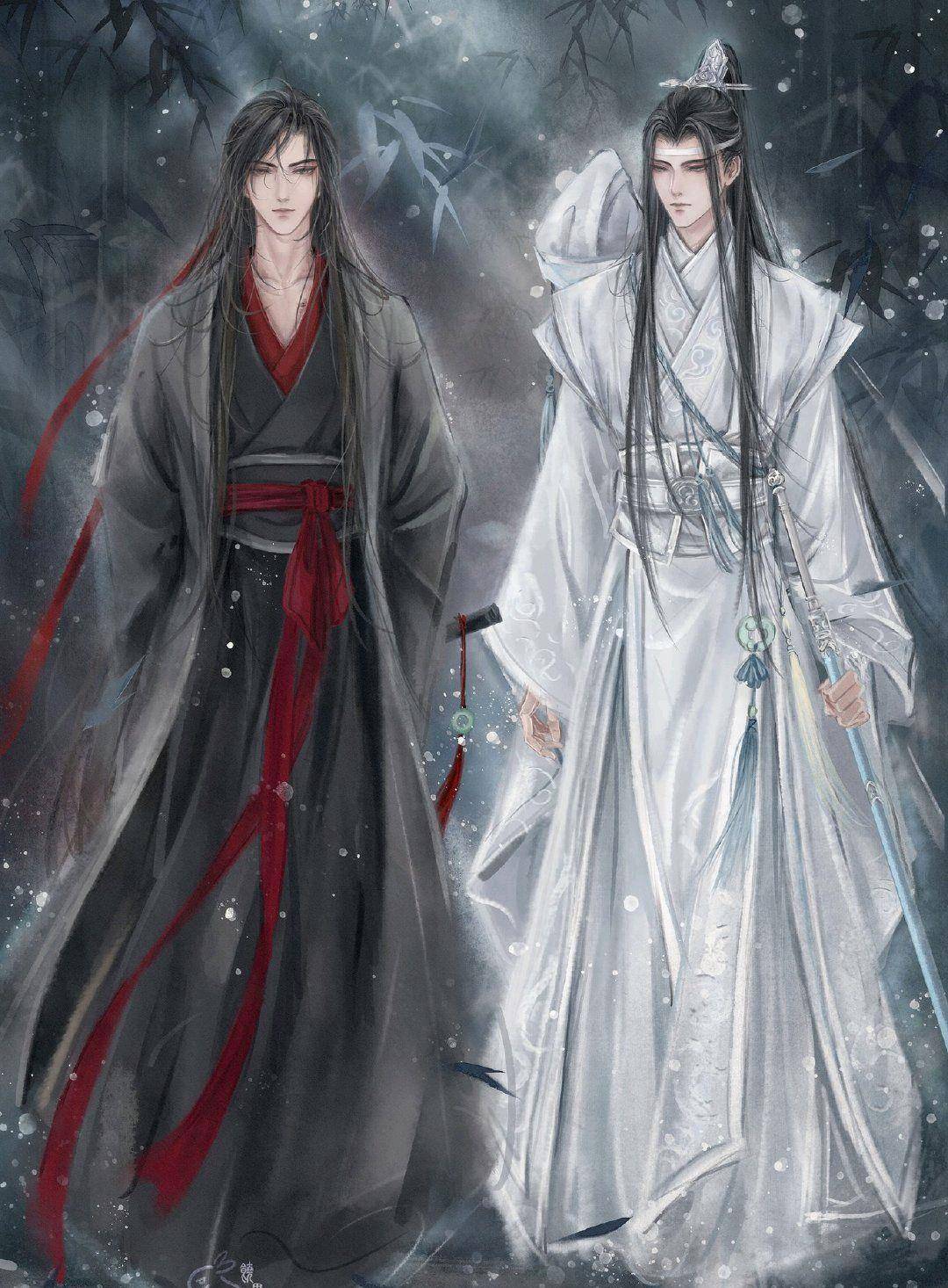 墨香三子大脑当机时刻,花城有点甜蜜,蓝湛苦尽甘来,冰妹次数多_冰河