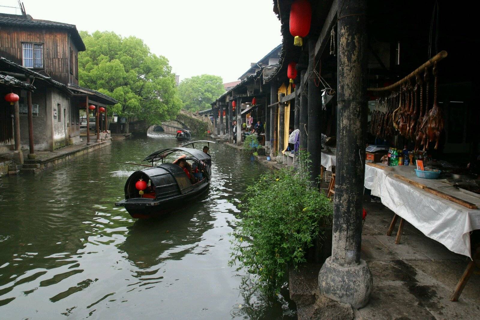 原创浙江一座文化古镇建筑风格传承了典型的江南水乡特色