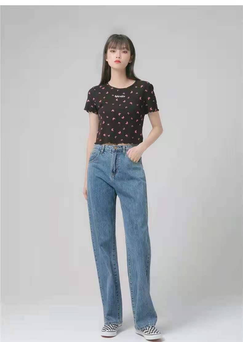 身材|青春减龄的牛仔裤搭配好了，温柔时髦又显高挑，很适合小个子女生