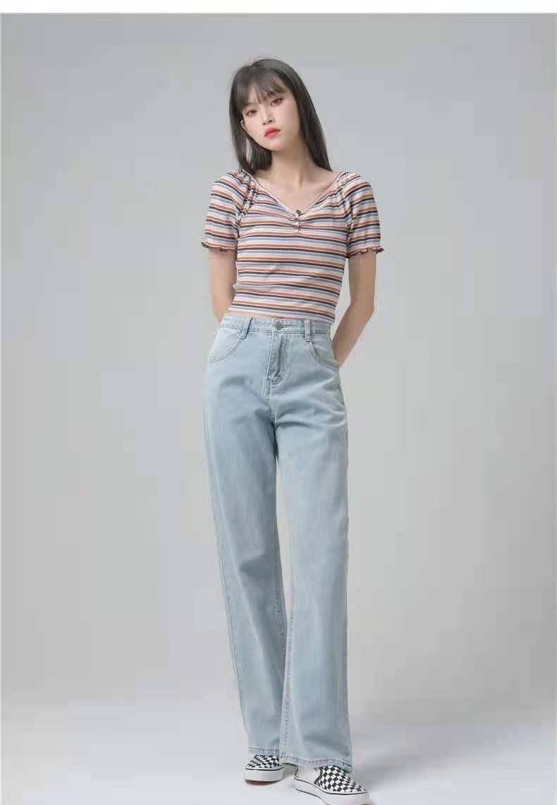 身材|青春减龄的牛仔裤搭配好了，温柔时髦又显高挑，很适合小个子女生