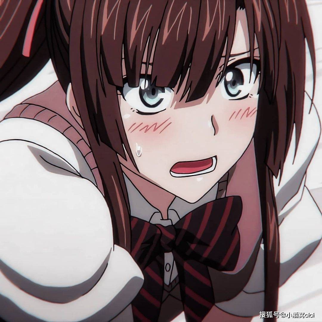 shixue狂袭煌坂纱矢华动漫头像自剪傲娇的女孩