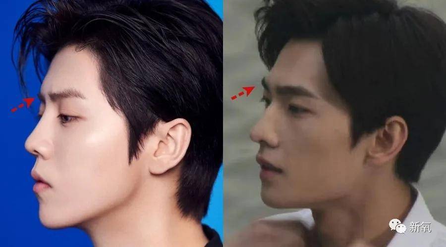 因为男性如果眉骨低平,即使五官再精致,给人的感觉也是比较弱气的好看