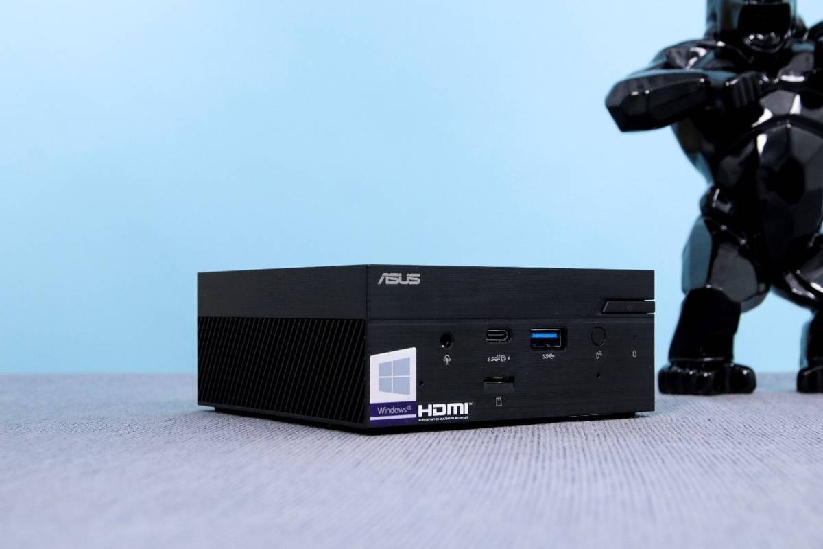 原创巴掌大的锐龙迷你电脑华硕pn51办公不输传统电脑