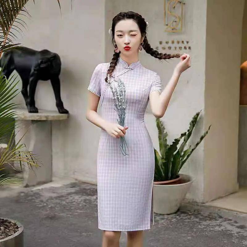 女子|春秋主流季,时尚气质棉麻改良旗袍,引领时代古典时尚的潮流!