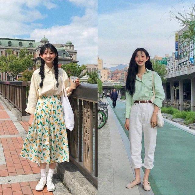 夏天|小个子女生不知道怎么穿？学会这24套夏季穿搭，简单好看还显高