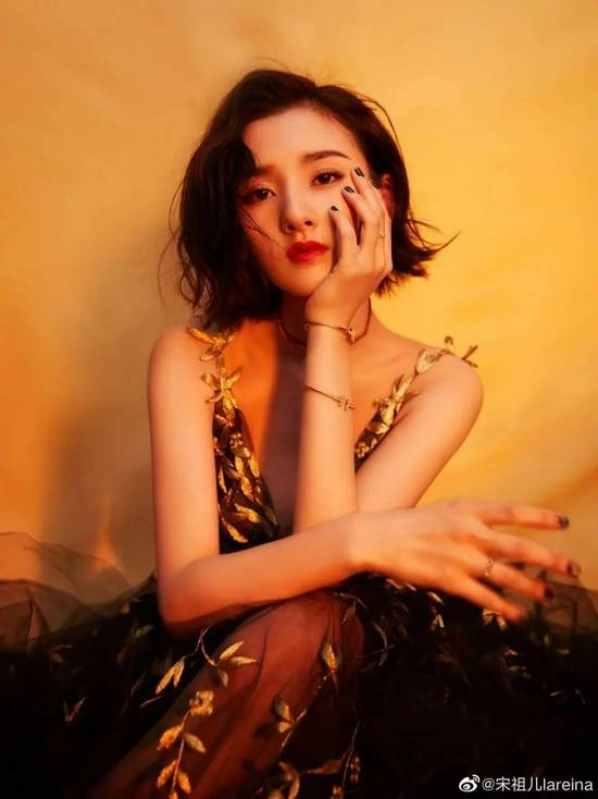 发型|迪丽热巴欧阳娜娜的短发 容易打理还显脸小