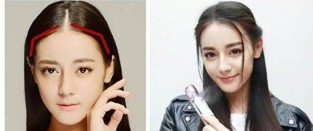发型|所有刘海款式中，最修饰脸型的当属龙须刘海，难怪热巴杨幂离不开