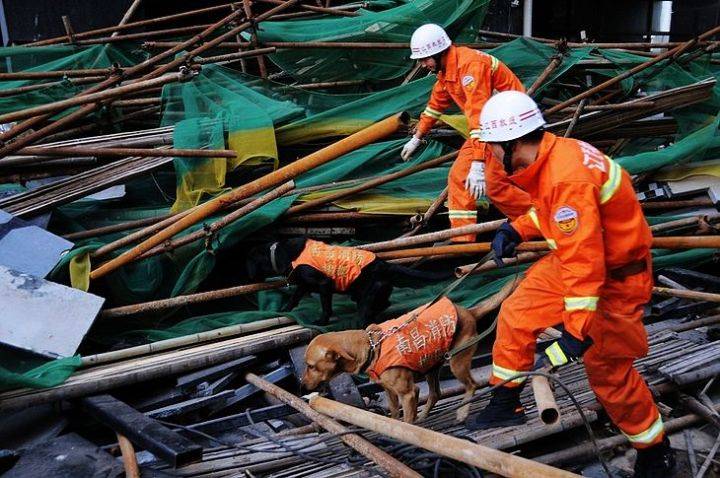 注意!昆明一工地脚手架坍塌造成严重后果