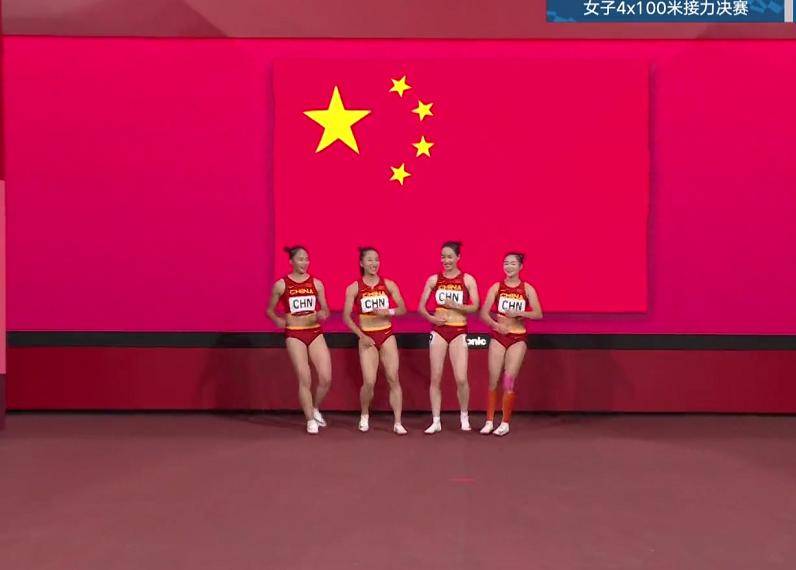 黄瑰芬|时隔21年！中国女子4X100米，拿到奥运第6！4名女飞人，干得漂亮