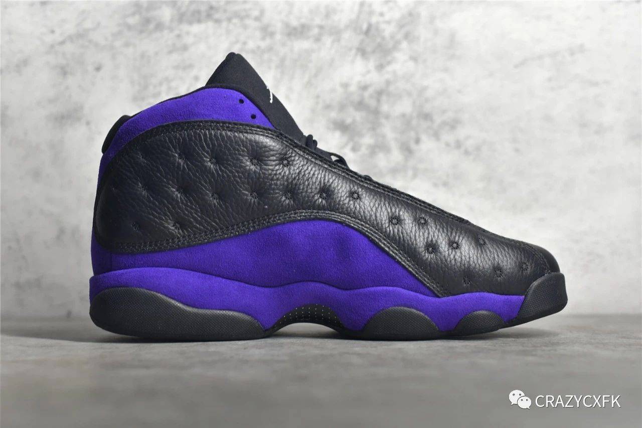 Purple|乔丹 Court Purple Air Jordan 13 Retro 黑紫篮球鞋评测