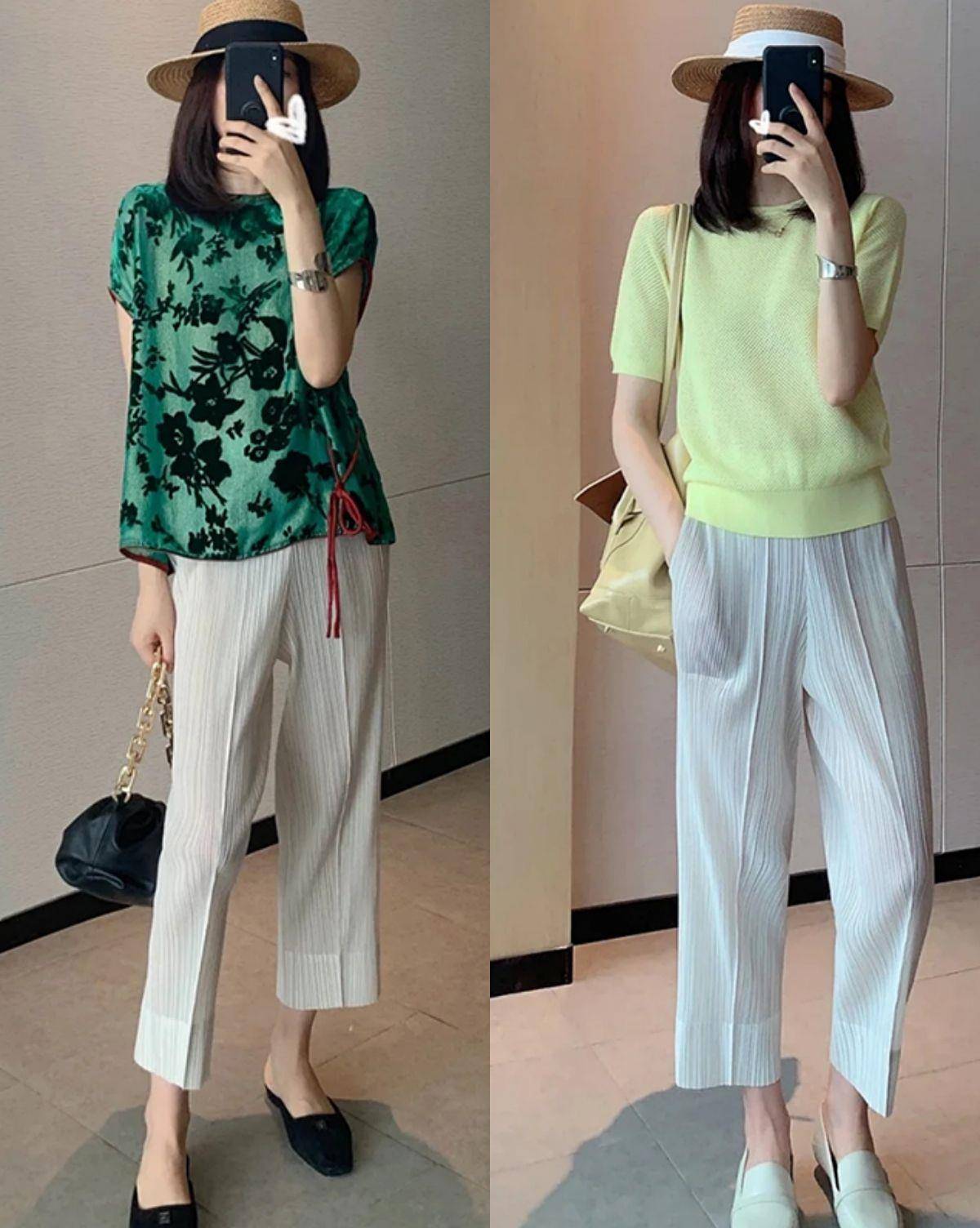 设计|40岁女人别总穿小黑裤，夏季一定要选这5条裤子，舒适优雅又实用