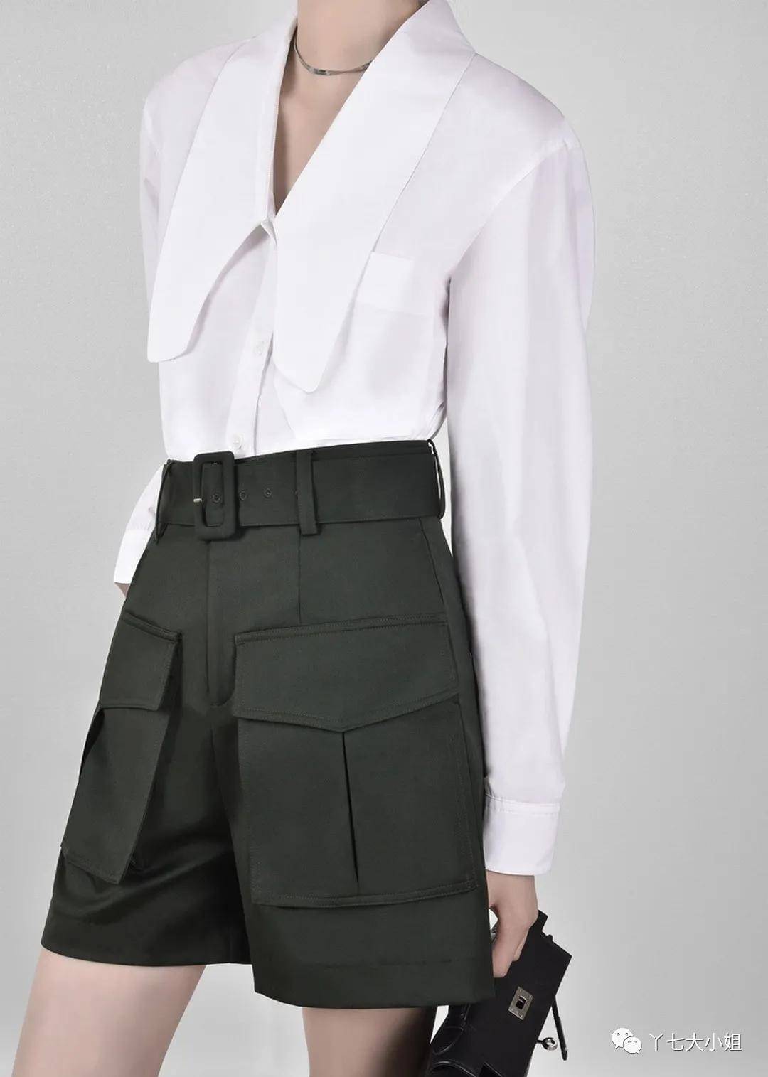 衬衣|衬衣+短裤＝夏季知性又帅气的时髦组合