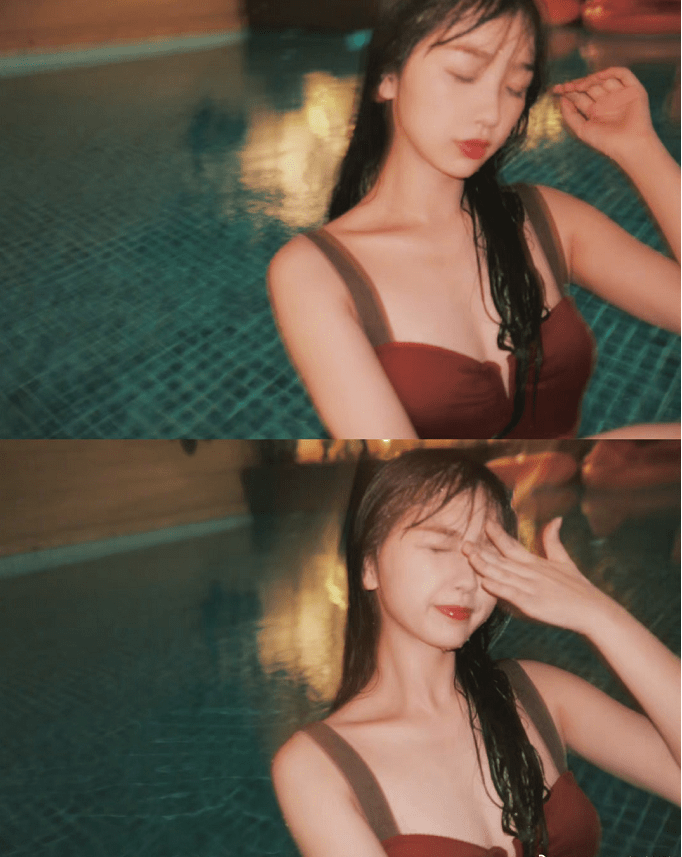 公众|虞书欣现在玩的真开心,在公众平台晒湿发大片,衣服贴身更显曲线