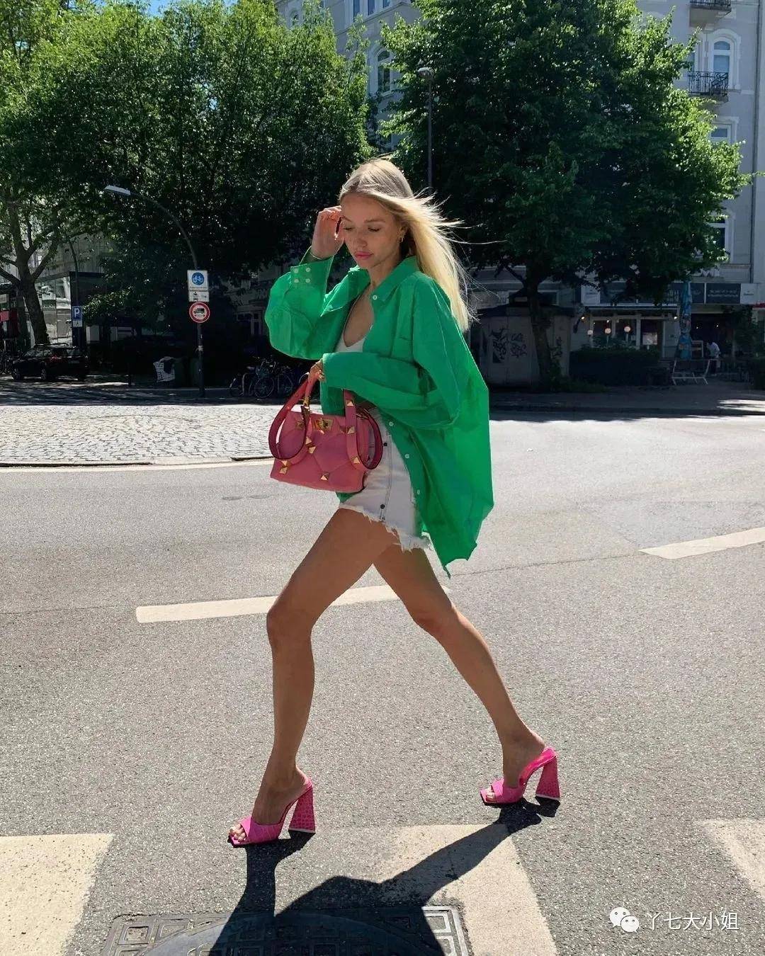 衬衣|衬衣+短裤＝夏季知性又帅气的时髦组合