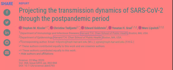 病毒|哈佛大学权威发声：人类必须接受, 无论疫苗成功与否, 新冠都不会消失!