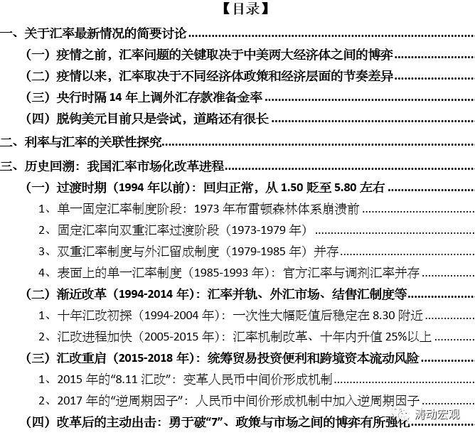 汇率分析手册（2021年版）_人民币