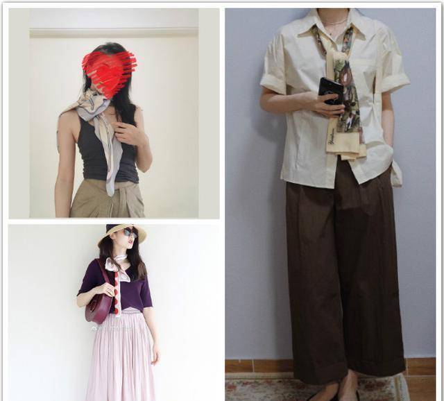 颜色|赶走土味、廉价感，一条丝巾，重新定义你的美