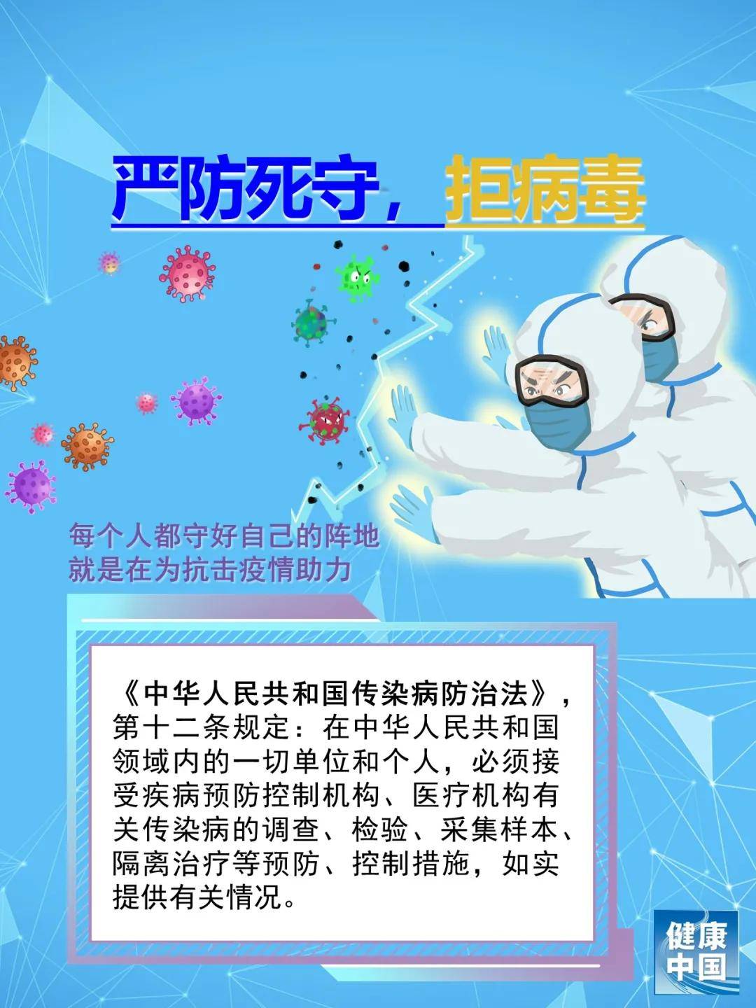 防控|【新型冠状病毒科普知识】遵守规定，主动报告，疫情防控要靠我们每一个人