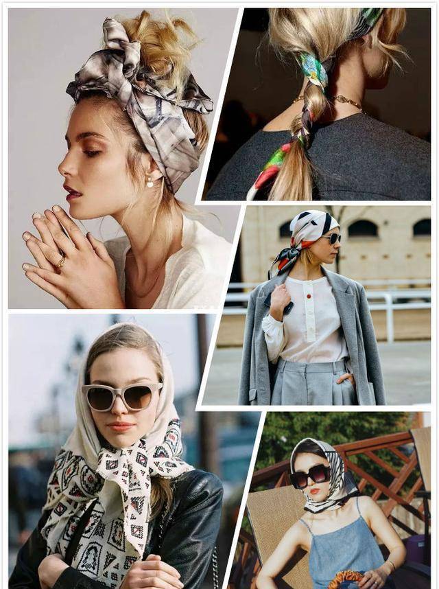 颜色|赶走土味、廉价感，一条丝巾，重新定义你的美