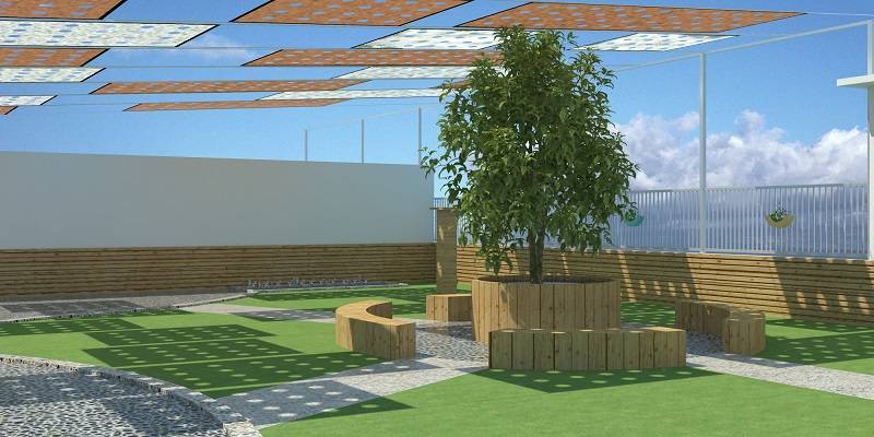 变化|幼儿园地面不知道怎么规划，这些效果图可以给你灵感