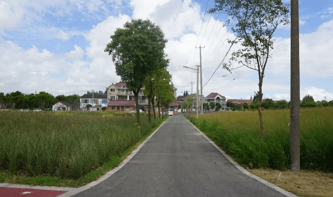 村内道路修建后 月川南路修建前